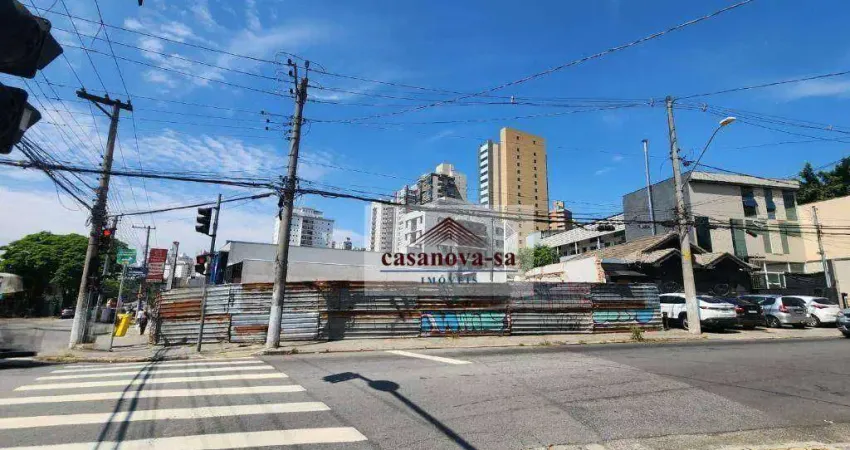 Terreno para alugar, 600 m² por r$ 60.000,01/mês - jardim - santo andré/sp