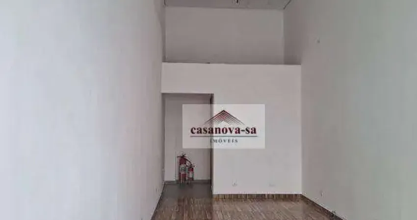 Salão para alugar, 35 m² por r$ 2.875,00/mês - centro - santo andré/sp
