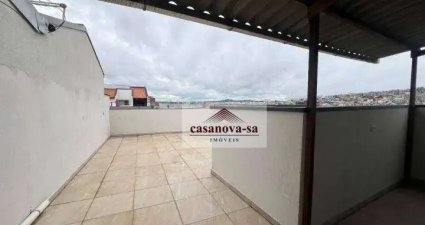 Cobertura com 2 dormitórios para alugar, 47 m² por r$ 1.972,00/mês - vila guarani - santo andré/sp