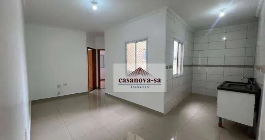 Cobertura para alugar, 47 m² por r$ 1.972,00/mês - vila guarani - santo andré/sp