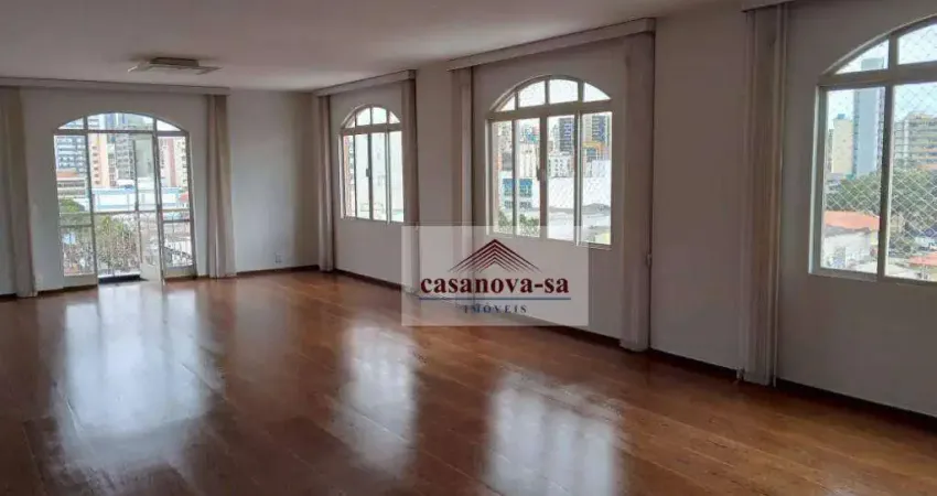 Apartamento com 4 dormitórios, 250 m² - venda por r$ 1.275.000 ou aluguel por r$ 5.500/mês - centro - santo andré/sp