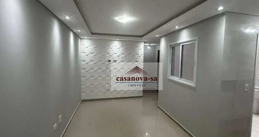 Apartamento com 2 dormitórios para alugar, 65 m² por r$ 2.265,00/mês - jardim paraíso - santo andré/sp