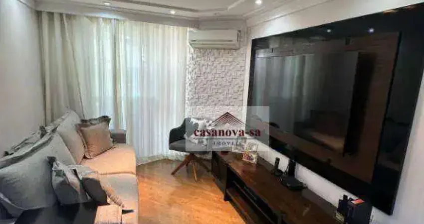 Apartamento com 3 dormitórios à venda, 72 m² por r$ 530.000,00 - parque jaçatuba - santo andré/sp