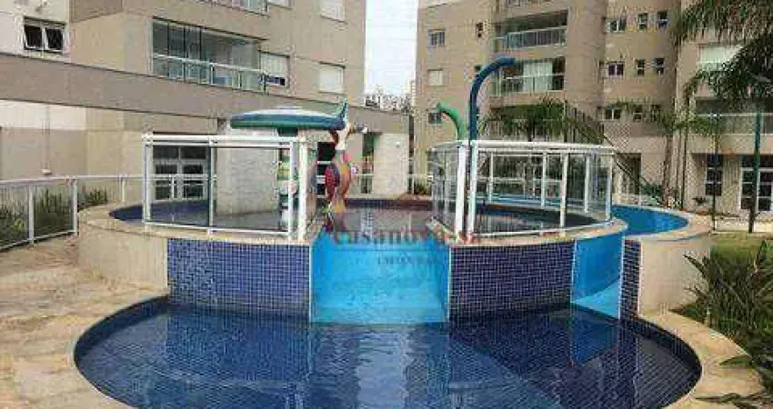 Apartamento com 2 dormitórios para alugar, 66 m² por r$ 4.110,00/mês - jardim - santo andré/sp