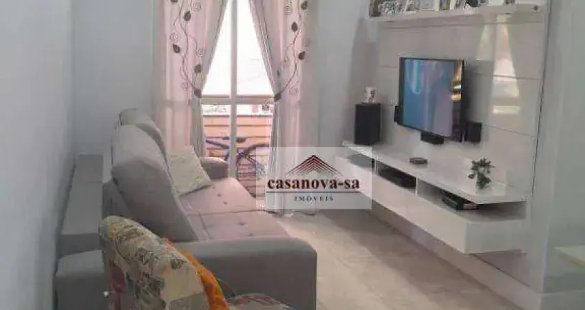 Apartamento com 3 dormitórios à venda, 65 m² por r$ 370.000,00 - vila camilópolis - santo andré/sp