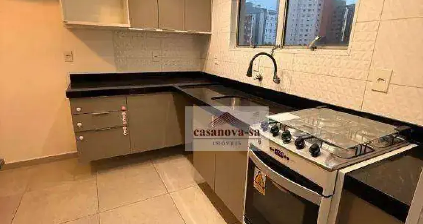 Apartamento com 2 dormitórios para alugar, 68 m² por r$ 3.950,00/mês - jardim - santo andré/sp