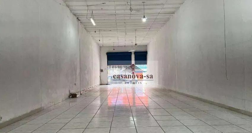 Galpão para alugar, 125 m² por r$ 3.800,00/mês - vila luzita - santo andré/sp