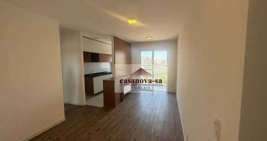 Apartamento com 2 dormitórios para alugar, 50 m² por r$ 3.385,00/mês - campestre - santo andré/sp