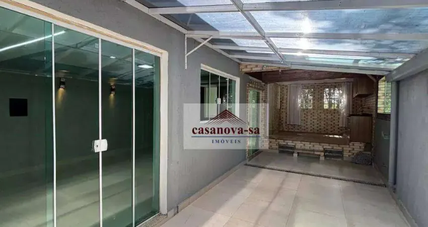 Sobrado com 3 dormitórios, 229 m² - venda por r$ 1.250.000,00 ou aluguel por r$ 5.740,00/mês - jardim - santo andré/sp