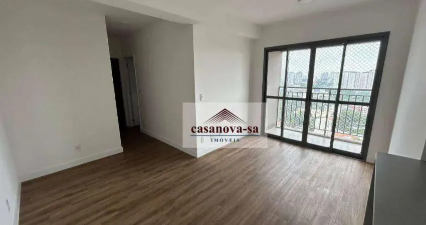 Apartamento com 2 dormitórios para alugar, 60 m² por r$ 2.700/mês - vila assunção - santo andré/sp