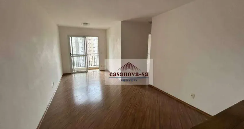 Apartamento com 2 dormitórios para alugar, 70 m² por r$ 2.300/mês - vila valparaíso - santo andré/sp