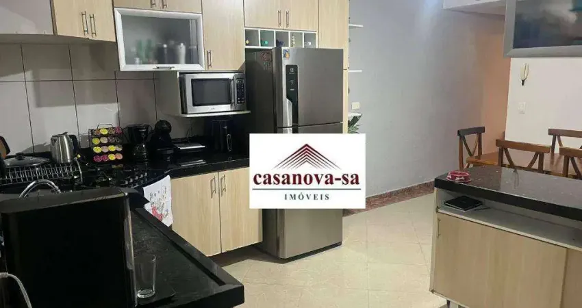 Sobrado com 3 dormitórios à venda, 184 m² por R$ 770.000,00 - Jardim Utinga - Santo André/SP