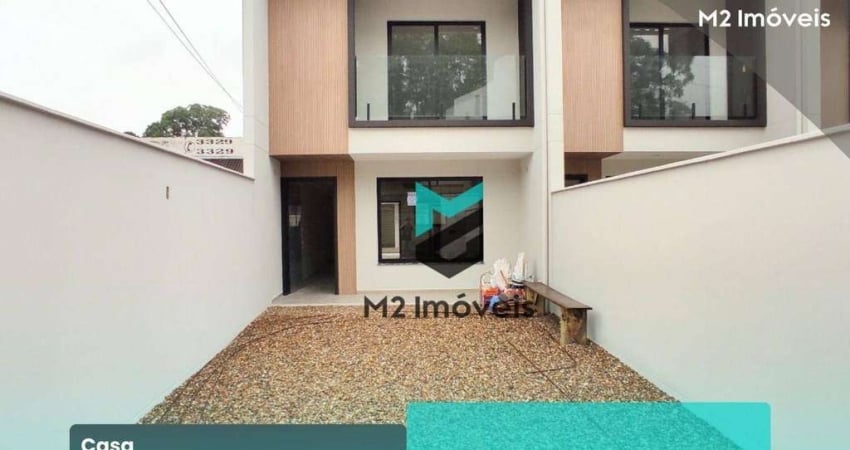 Casa com 3 dormitórios à venda, 144 m² por R$ 770.000,00 - Velha - Blumenau/SC