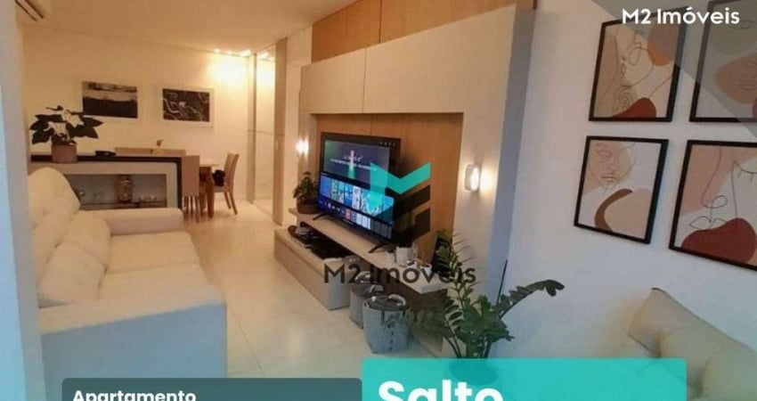 Apartamento com 3 dormitórios à venda, 85 m² por R$ 490.000,00 - Salto Weissbach - Blumenau/SC
