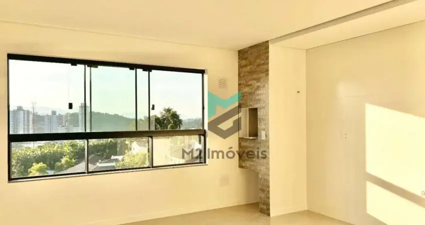 Apartamento com 2 dormitórios, sendo 1 suíte à venda, 62 m² - escola agrícola - blumenau/sc