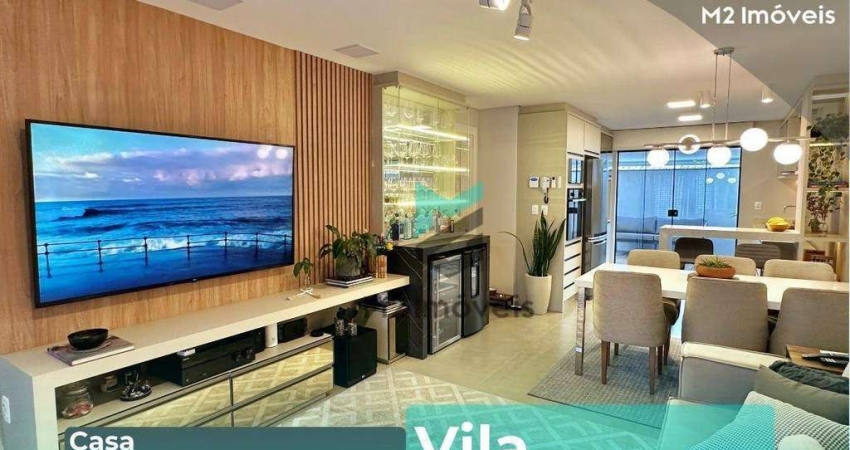 Casa seminova mobiliada com 3 dormitórios à venda, 135 m² por R$ 1.099.000,00 - Vila Nova - Blumenau/SC