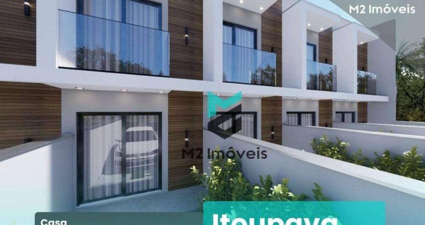 Conforto e Espaço Ideal para sua Família: Sobrado na Itoupava Central, com 2 Suítes, 2 Vagas de Garagem e Amplo Espaço de Fundos!