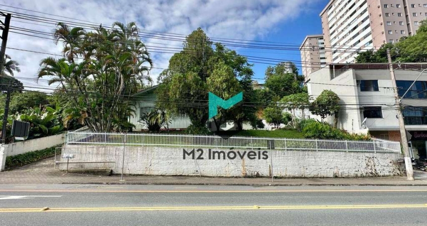 Terreno à venda, 830 m² por R$ 1.800.000,00 - Velha - Blumenau/SC
