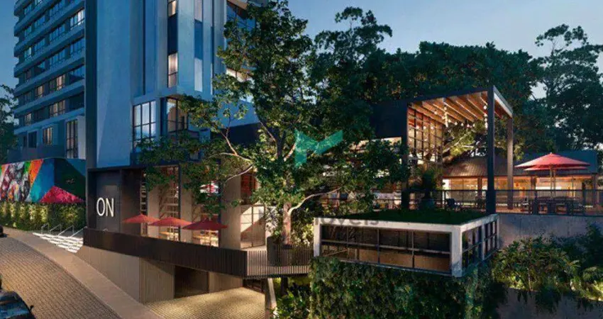 Apartamento com 1 dormitório à venda, 24 m² - velha - blumenau/sc