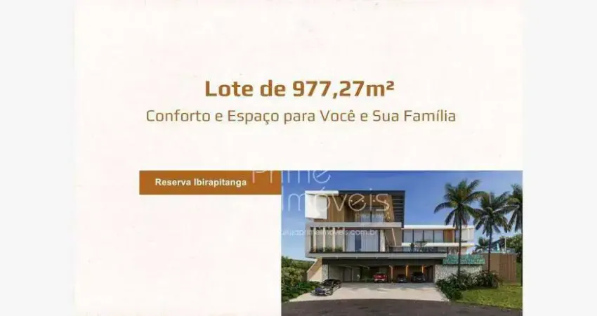 Terreno à venda, 977 m² por R$ 350.000,00 - Reserva Ibirapitanga - Santa Isabel/SP
