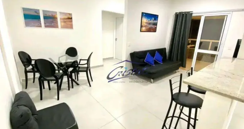 Apartamento com 2 dormitórios à venda, 75 m² por R$ 585.000,00 - Guilhermina - Praia Grande/SP