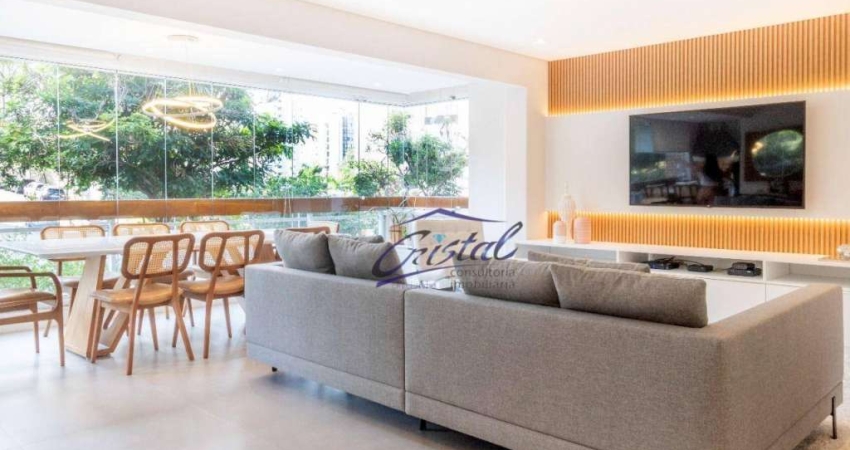 Maravilhoso Apto com 163m² no Panamby 3 quartos 3 suítes 3 vagas