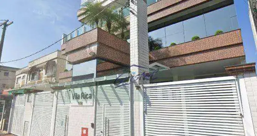 Apartamento com 3 dormitórios à venda, 110 m² por R$ 725.000,00 - Caiçara - Praia Grande/SP