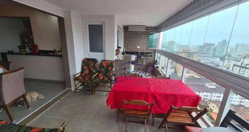 Apartamento com 3 dormitórios à venda, 117 m² por R$ 1.265.000,00 - Boqueirão - Praia Grande/SP