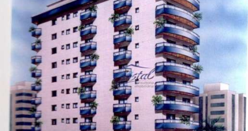 Cobertura com 3 dormitórios à venda, 145 m² - Guilhermina - Praia Grande/SP