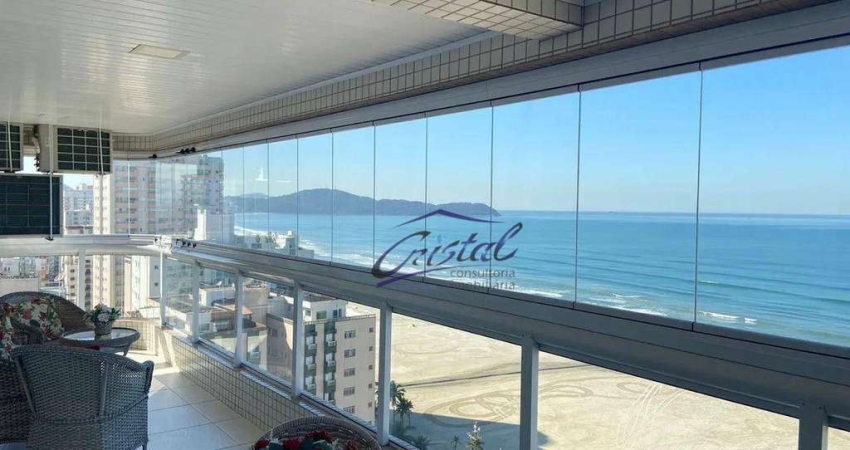 Apartamento com 3 dormitórios à venda, 131 m² por R$ 1.055.000 - Aviação - Praia Grande/SP