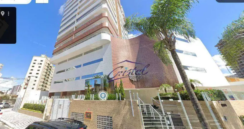 Apartamento com 2 dormitórios à venda, 116 m² por R$ 725.000,00 - Guilhermina - Praia Grande/SP