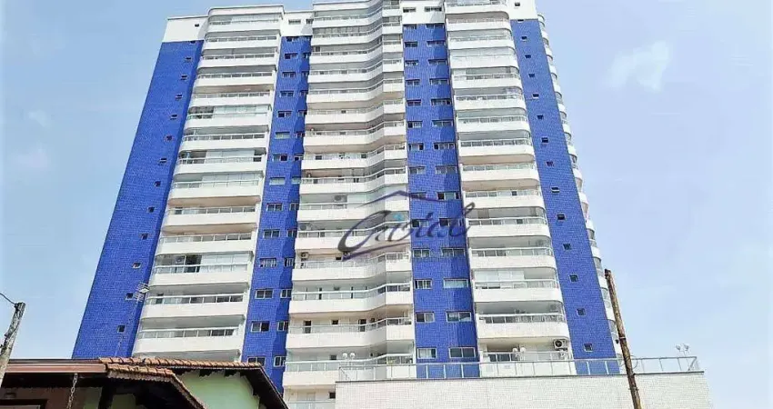 Apartamento com 3 dormitórios à venda, 112 m² por R$ 820.000,00 - Guilhermina - Praia Grande/SP