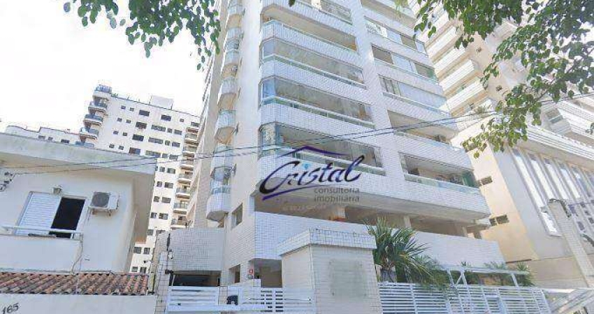Apartamento com 2 dormitórios à venda, 61 m² por R$ 515.000 - Canto do Forte - Praia Grande/SP