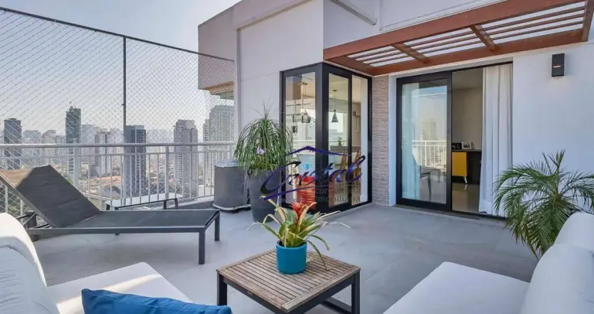Cobertura com 2 quartos / suítes à venda, 154 m² - Brooklin Paulista - São Paulo/SP