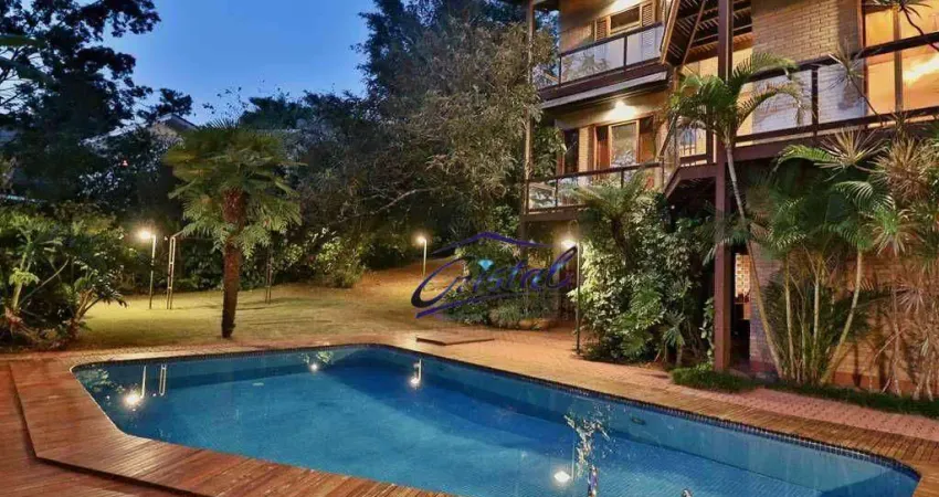 Casa com 7 quartos / suítes à venda, 628 m²  - Condomínio Morada dos Pássaros - Aldeia da Serra - Barueri/SP