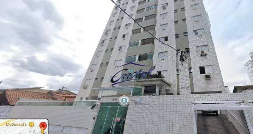 Apartamento com 2 dormitórios à venda, 69 m² por R$ 480.000,00 - Guilhermina - Praia Grande/SP