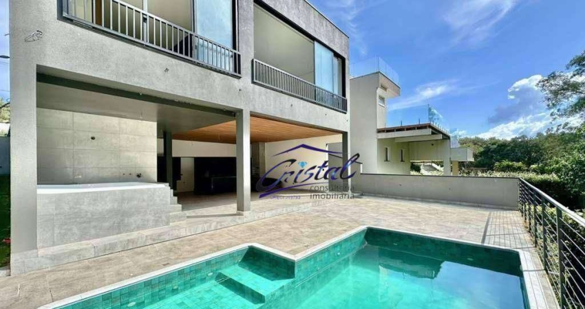 Casa com 5 quartos / suítes à venda, 411 m²  - Condomínio Reserva Santa Maria - Jardim do Golf I - Jandira/SP
