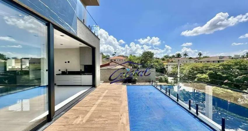 Casa com 4 dormitórios à venda, 440 m² por r$ 4.250.000,00 - são paulo ii - cotia/sp