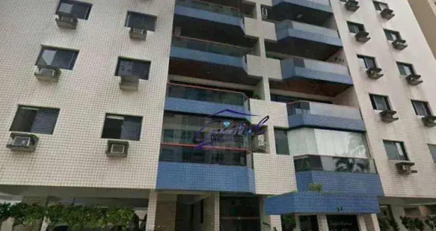 Apartamento com 2 quartos / suítes à venda, 100 m² - itararé - são vicente/sp