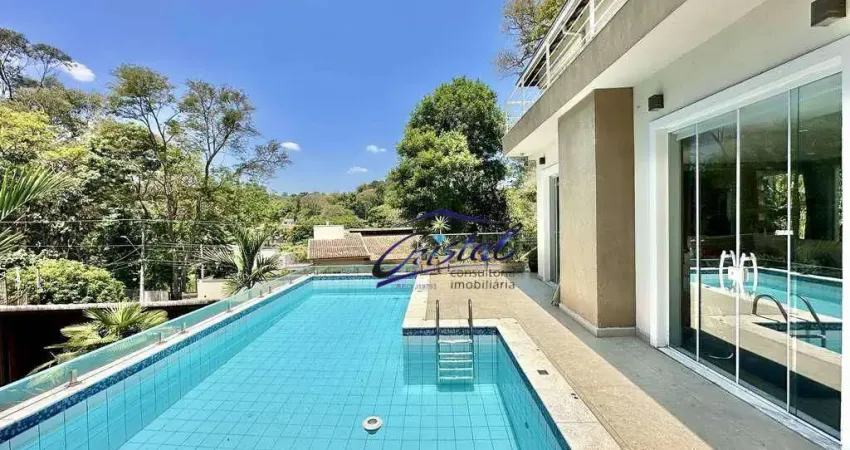 Casa com 4 quartos (3 suítes) à venda, 483 m² - fazendinha - granja viana - cotia/sp