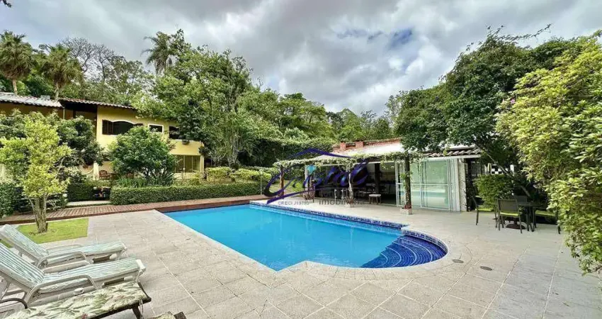 Casa com 5 quartos / suítes à venda, 576 m²  - condomínio parque do refúgio - granja viana - cotia/sp