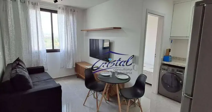 Aluga - apartamento mobiliado próximo a usp e metrô butantã com 2 dormitórios, 34 m² por r$ 4.000/mês - butantã/sp