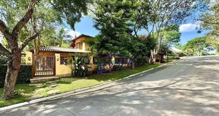 Casa com 4 dormitórios à venda, 470 m² por r$ 3.990.000 - vila são fernando - cotia/sp