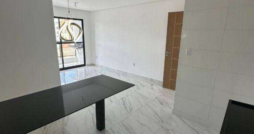 Apartamento com 2 dormitórios à venda, 62 m² por R$ 450.000,00 - Intermares - Cabedelo/PB