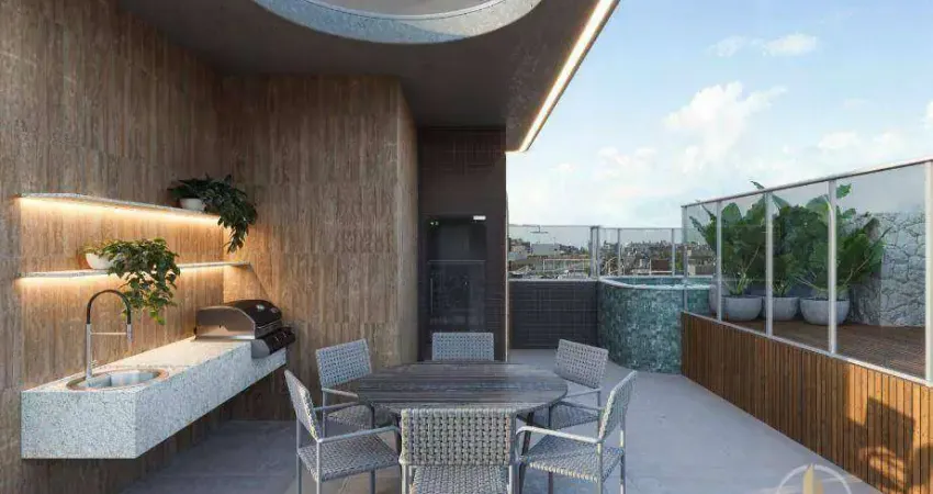 Apartamento com 2 dormitórios à venda, 59 m² por R$ 416.195,93 - Intermares - Cabedelo/PB