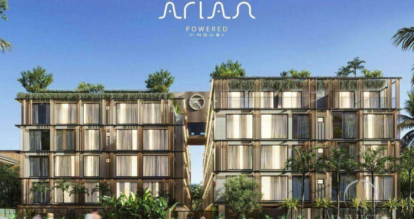 Flat com 1 dormitório à venda, 45 m² por R$ 623.944,44 - Intermares - Cabedelo/PB