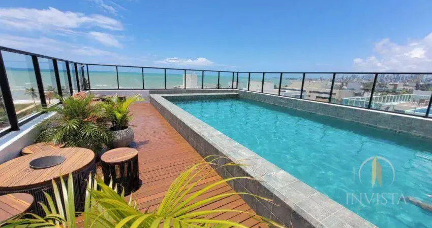 Flat com 1 dormitório à venda, 17 m² por R$ 320.000,00 - Jardim Oceania - João Pessoa/PB