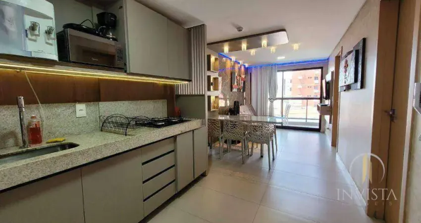 Flat com 2 dormitórios à venda, 47 m² por R$ 800.000,00 - Cabo Branco - João Pessoa/PB