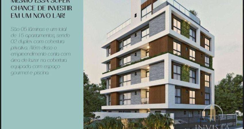 Apartamento Duplex com 3 dormitórios à venda, 72 m² por R$ 738.000,00 - Altiplano Cabo Branco - João Pessoa/PB