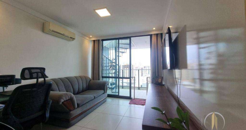 Cobertura Duplex com 2 dormitórios à venda, 122 m² por R$ 1.200.000 - Cabo Branco - João Pessoa/PB